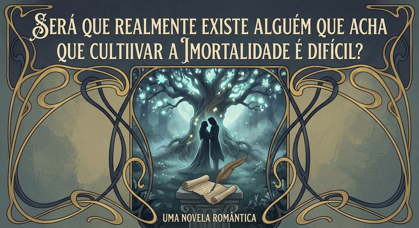 Será que realmente existe alguém que acha que cultivar a imortalidade é difícil?