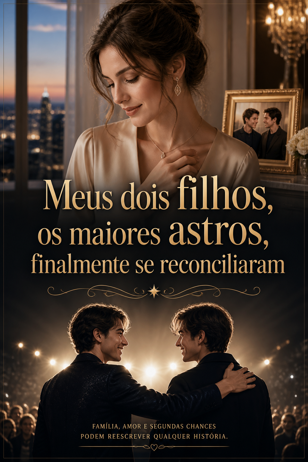 Meus dois filhos, os maiores astros, finalmente se reconciliaram